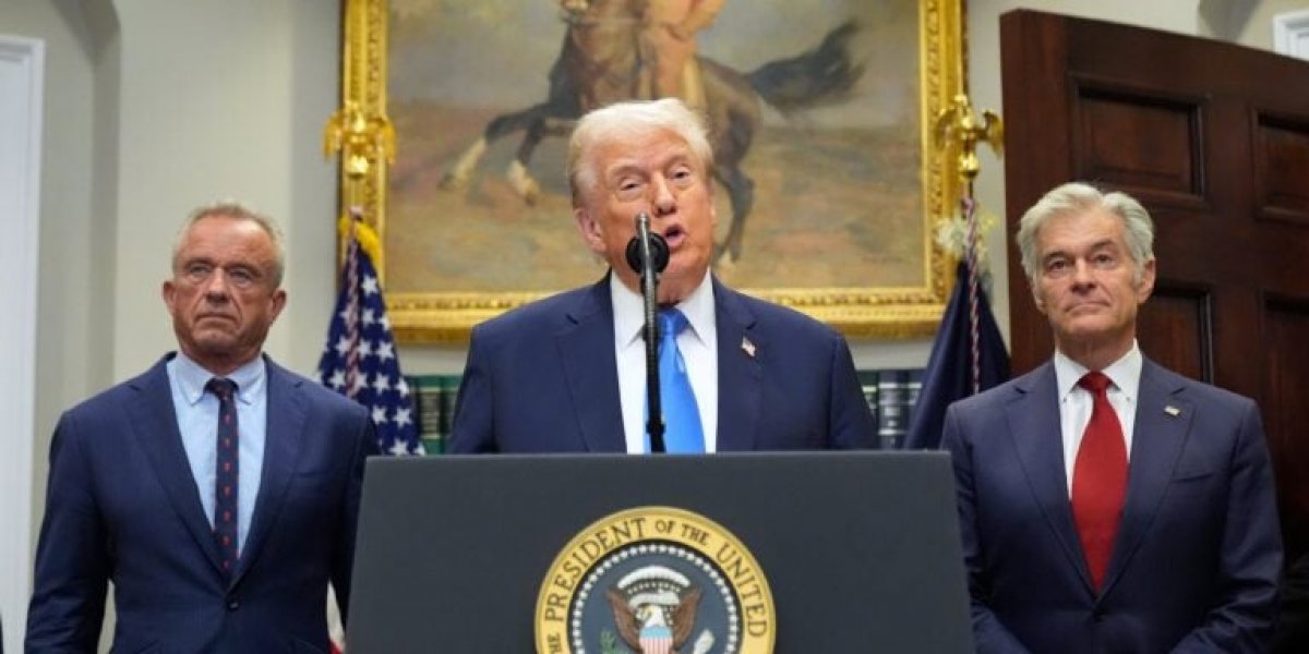 Trump alerta que grávidas não devem usar Tylenol e associa uso a risco de autismo