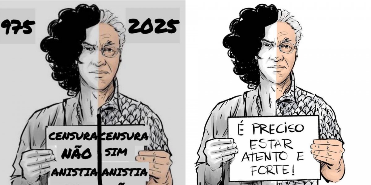 Deputado usa imagem falsa de Caetano Veloso e é ameaçado de processo