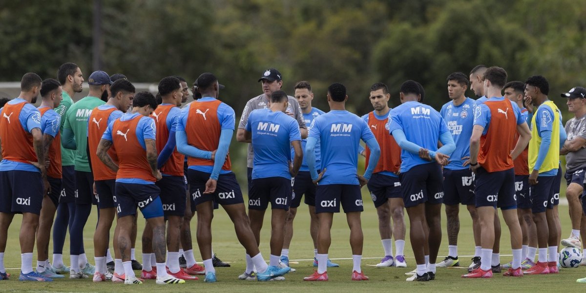 Bahia conta com retorno importante, mas tem sete desfalques confirmados para duelo diante do Vasco