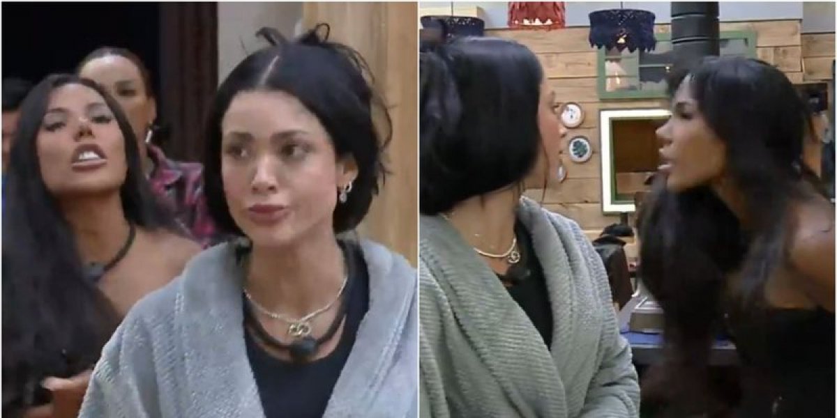 Depois da formação da primeira roça, Rayane e Carol protagonizam nova briga: "Marmitinha com harmonização"