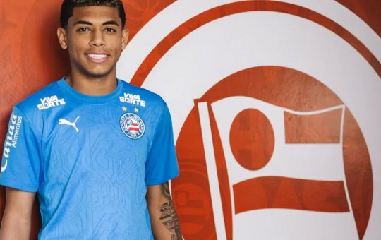 Joia da base tricolor e com apenas 16 anos, Kauê Furquim está entre os relacionados do Bahia