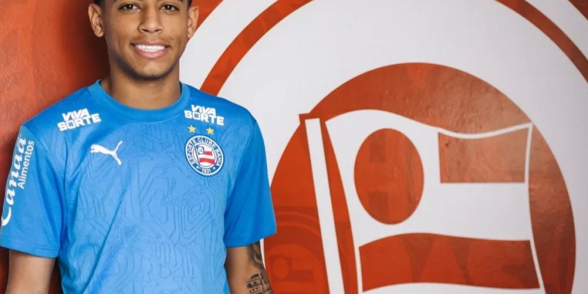 Joia da base tricolor e com apenas 16 anos, Kauê Furquim está entre os relacionados do Bahia