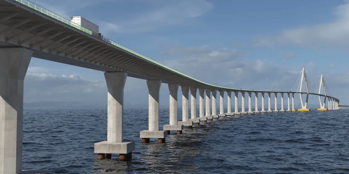 Projeto da Ponte Salvador-Itaparica