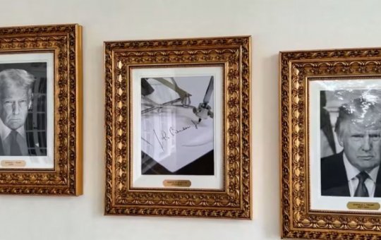 Governo Trump ironiza Biden e troca foto do ex-presidente por uma caneta semi-automática