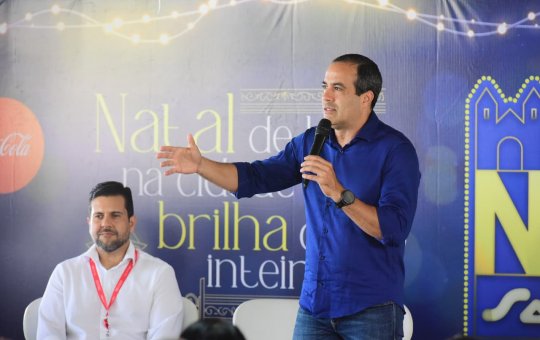 Bruno Reis fala sobre expectativas do turismo no Natal Luz de Salvador: "Sempre batemos o recorde"
