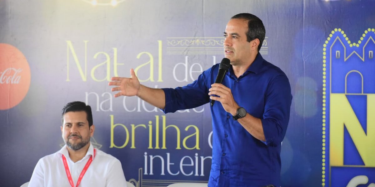 Bruno Reis fala sobre expectativas do turismo no Natal Luz de Salvador: "Sempre batemos o recorde"