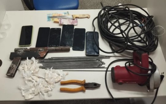 PM desarticula fábrica ilegal de arma de fogo no Barbalho