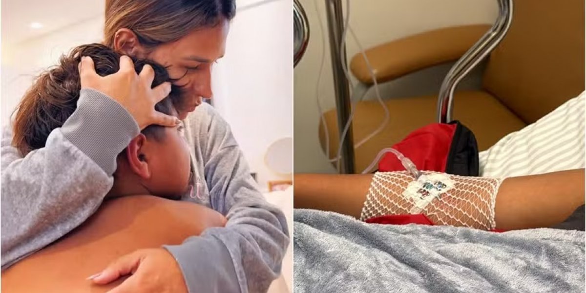 Filho de Simone Mendes é hospitalizado e recebe diagnóstico de gastroenterite