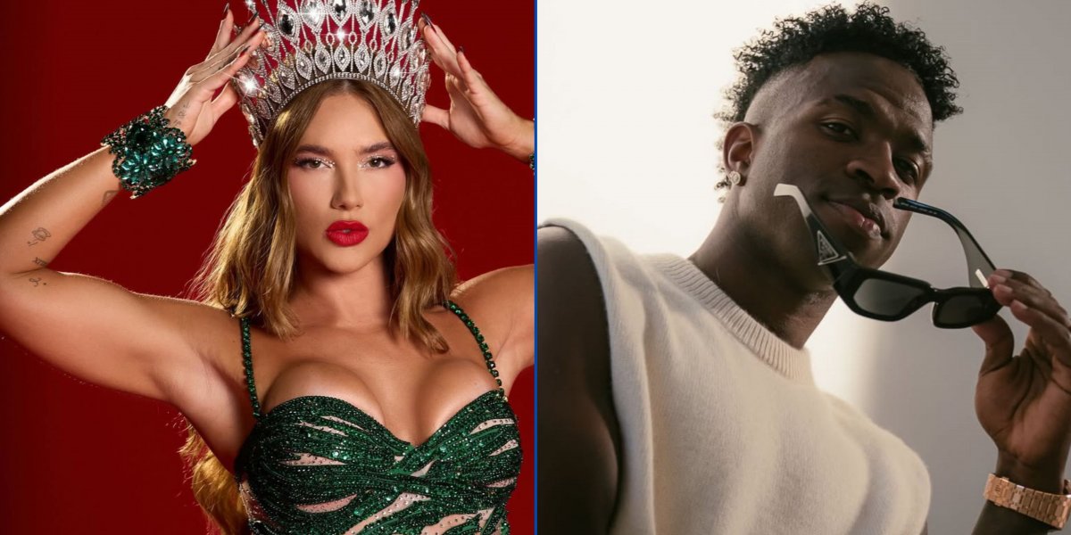 Em meio a boatos de romance, Virginia comenta em foto de Vini Jr e jogador responde