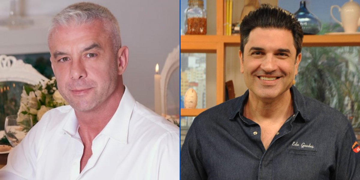 Alexandre Correa e Edu Guedes, ex e atual marido de Ana Hickmann, respectivamente