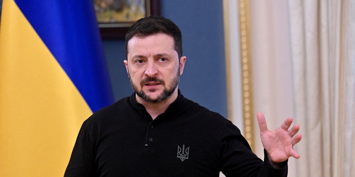 Volodymyr Zelensky, presidente da Ucrânia
