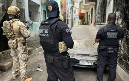 Operação Bomboniere: Forças Estaduais e Federais miram esquema de tráfico de armas