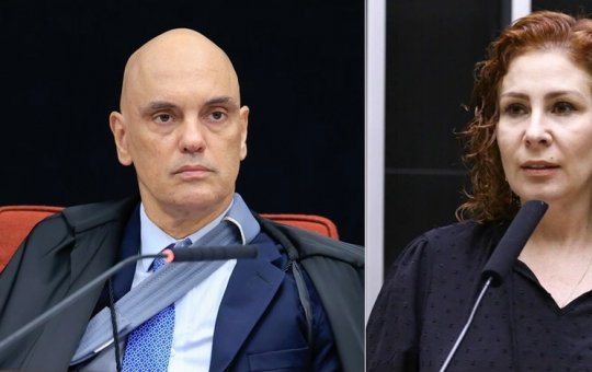 Moraes libera redes sociais de Zambelli e fixa multa por novos posts de ódio