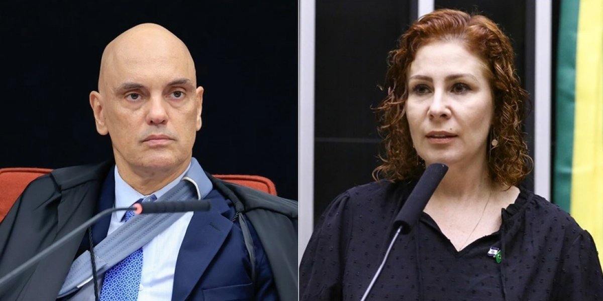 Moraes libera redes sociais de Zambelli e fixa multa por novos posts de ódio