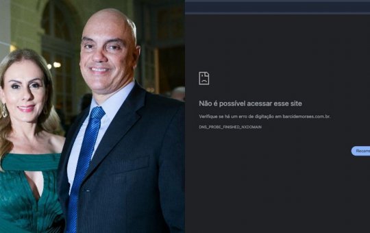 Punidos pela lei Magnitsky, site do escritório da família de Moraes sai do ar
