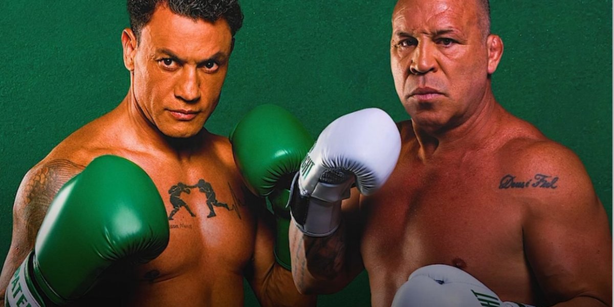 Popó e Wanderlei Silva trocam ofensas em coletiva pré-luta entre os dois
