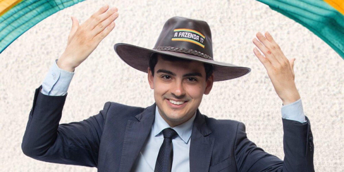 Jornalista Dudu Camargo, participante do A Fazenda 17