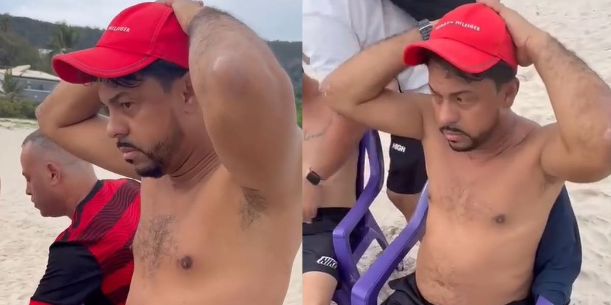 Chefe de facção é surpreendido e preso enquanto curtia a praia no domingo, no Rio de Janeiro
