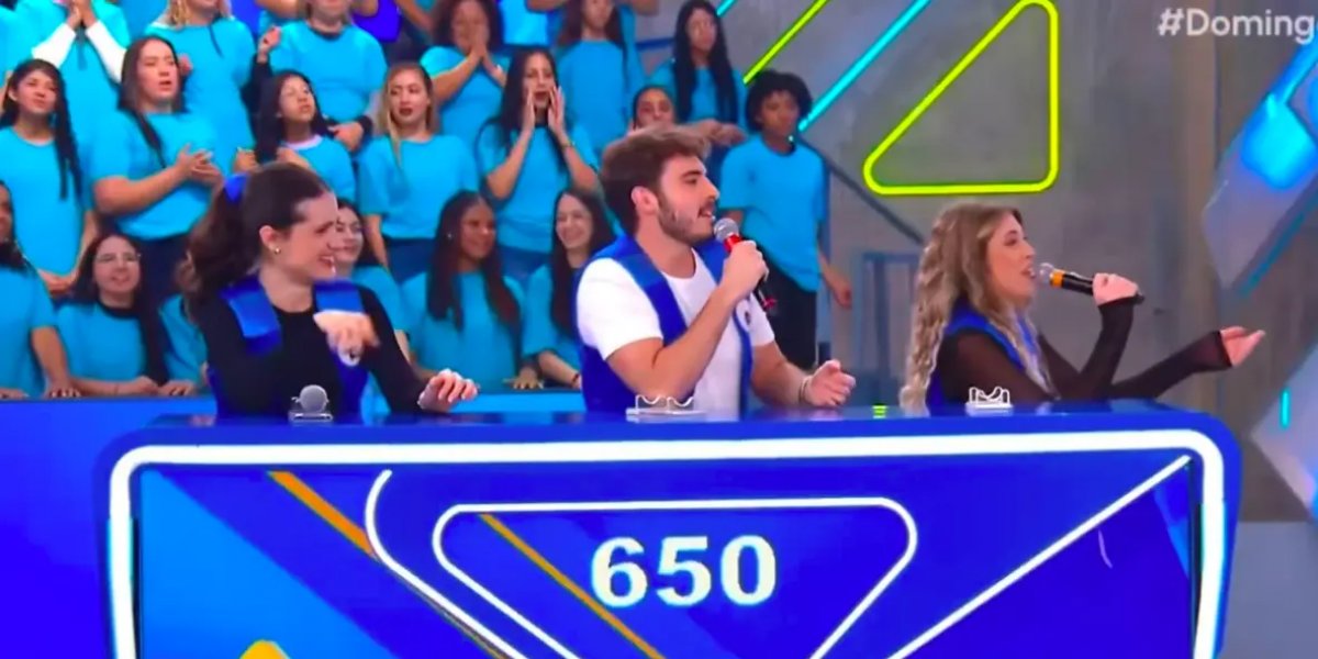 ‘Jogamos dinheiro fora’: Celso Portiolli reage a erro da filha e do filho de Gugu no Passa ou Repassa