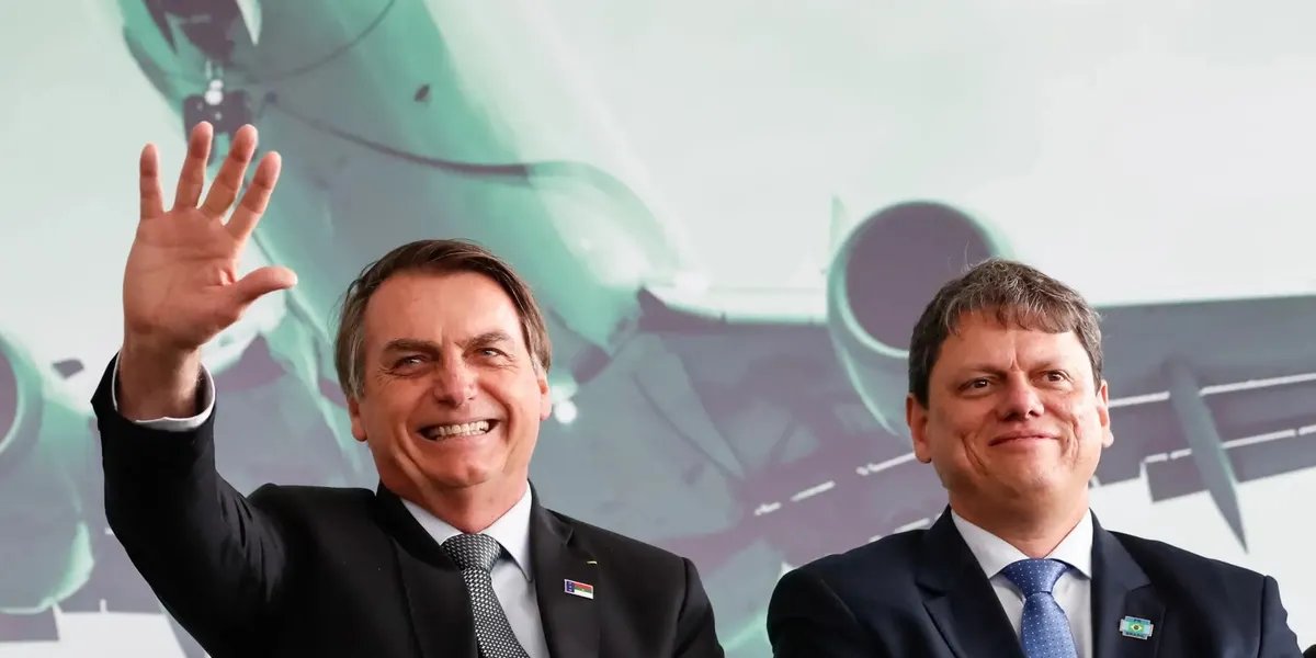 Bolsonaro e Tarcísio