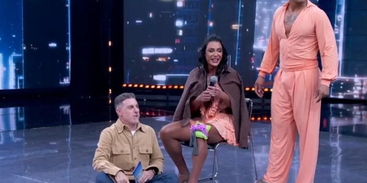 Veja o momento da lesão de Gracyanne Barbosa no Dança dos Famosos