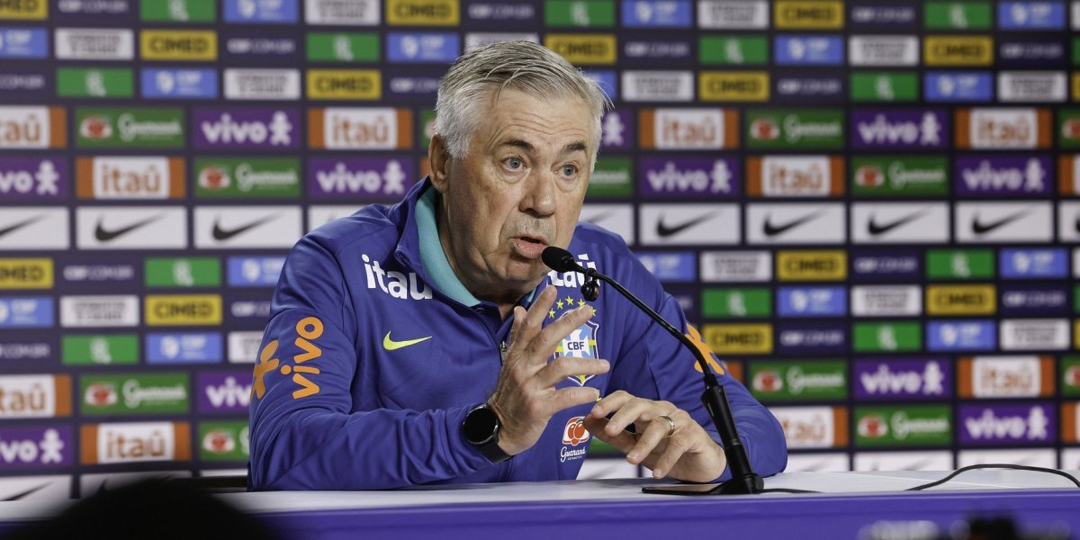 Carlo Ancelotti divulga lista de convocados para próximos jogos da Seleção Brasileira; veja