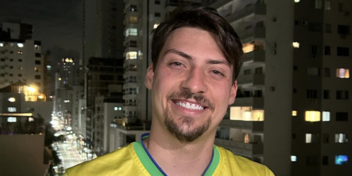 Jair Renan Bolsonaro, vereador da cidade de Balneário Camboriú e filho do ex-presidente Jair Bolsonaro