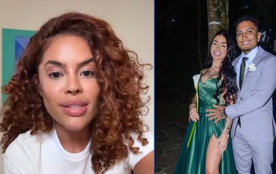 Sthefane Matos pede desculpas a MC Mirella por aproximação com Dynho Alves no A Fazenda 13