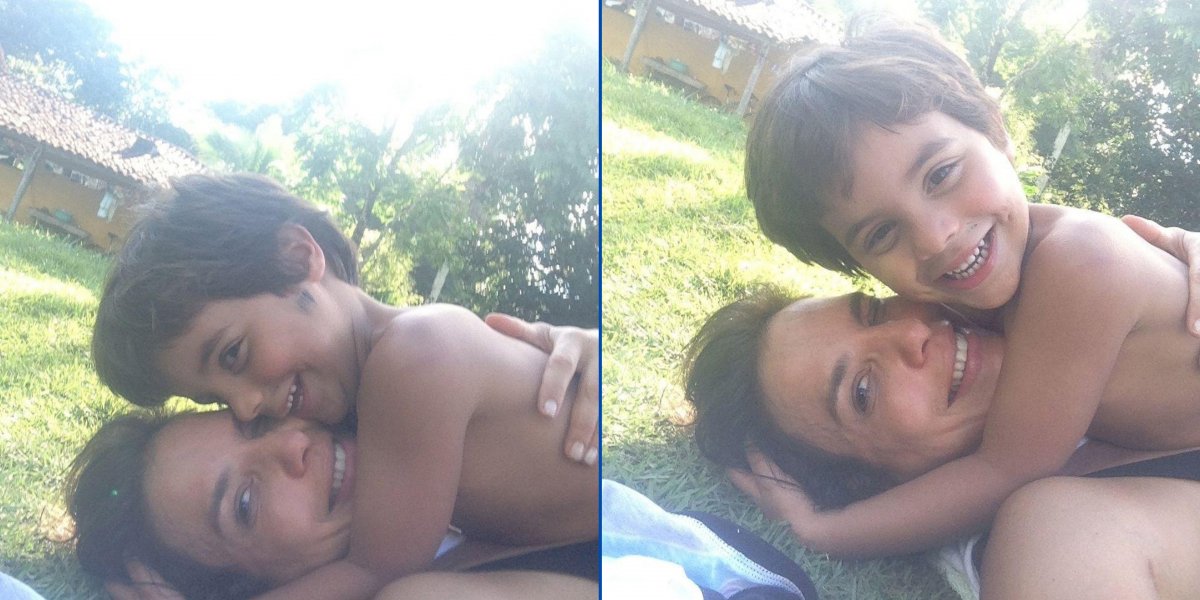 Ivete e Marcelo em fotos antigas