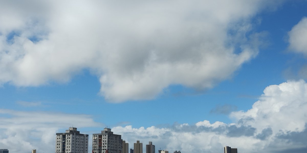 Salvador terá fim de semana de tempo instável com pancadas rápidas de chuva
