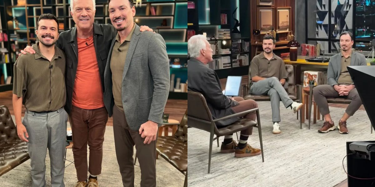 Emerson Ferreti durante participação no programa