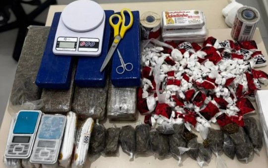 Grande apreensão de drogas é feita pela PM em Vitória da Conquista