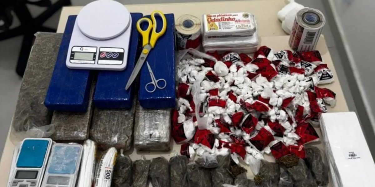 Grande apreensão de drogas é feita pela PM em Vitória da Conquista