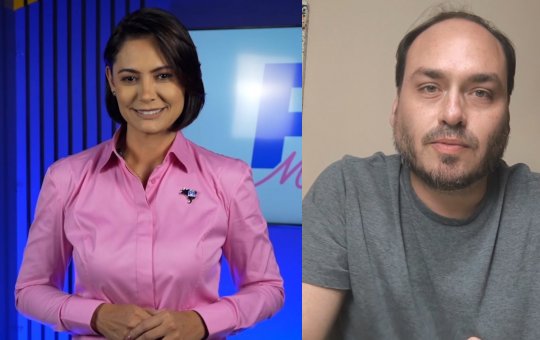 Carlos Bolsonaro e Michelle protagonizam disputa interna por vaga ao Senado