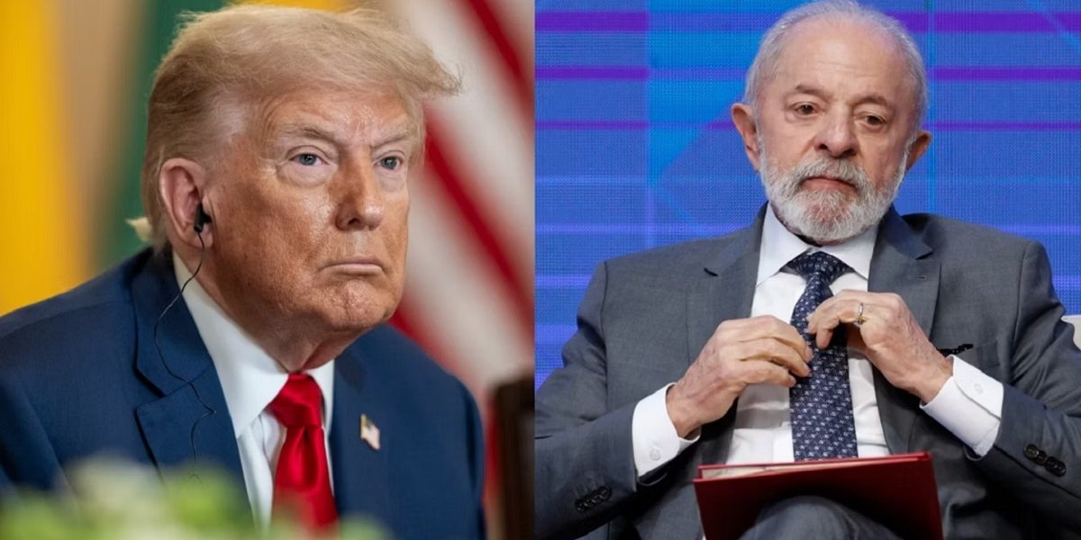Em meio a tarifaço sobre produtos brasileiros, Lula tem reunião virtual com Donald Trump