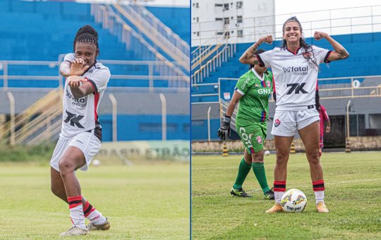 Vitória avança para as quartas de final do Baianão Feminino após goleada de 11 a 0