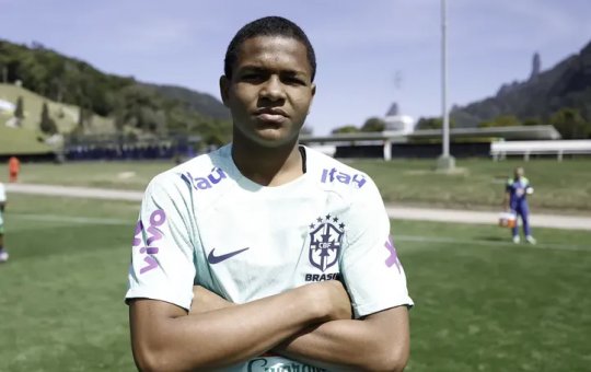 Jogador da base do Vitória é campeão sul-americano com a Seleção Brasileira Sub-15
