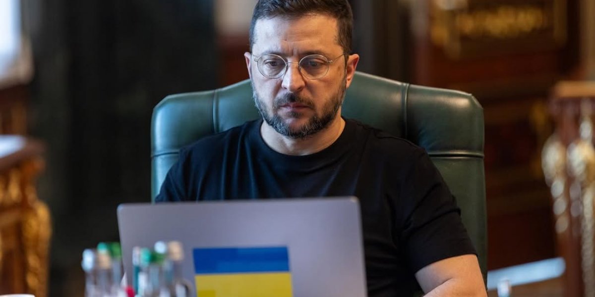 Presidente da Ucrânia, Volodymyr Zelensky