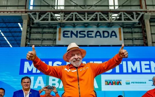 Durante evento na Bahia, Lula fala sobre Trump: ‘Vira-latas pediram para eu baixar a cabeça, mas não baixei’