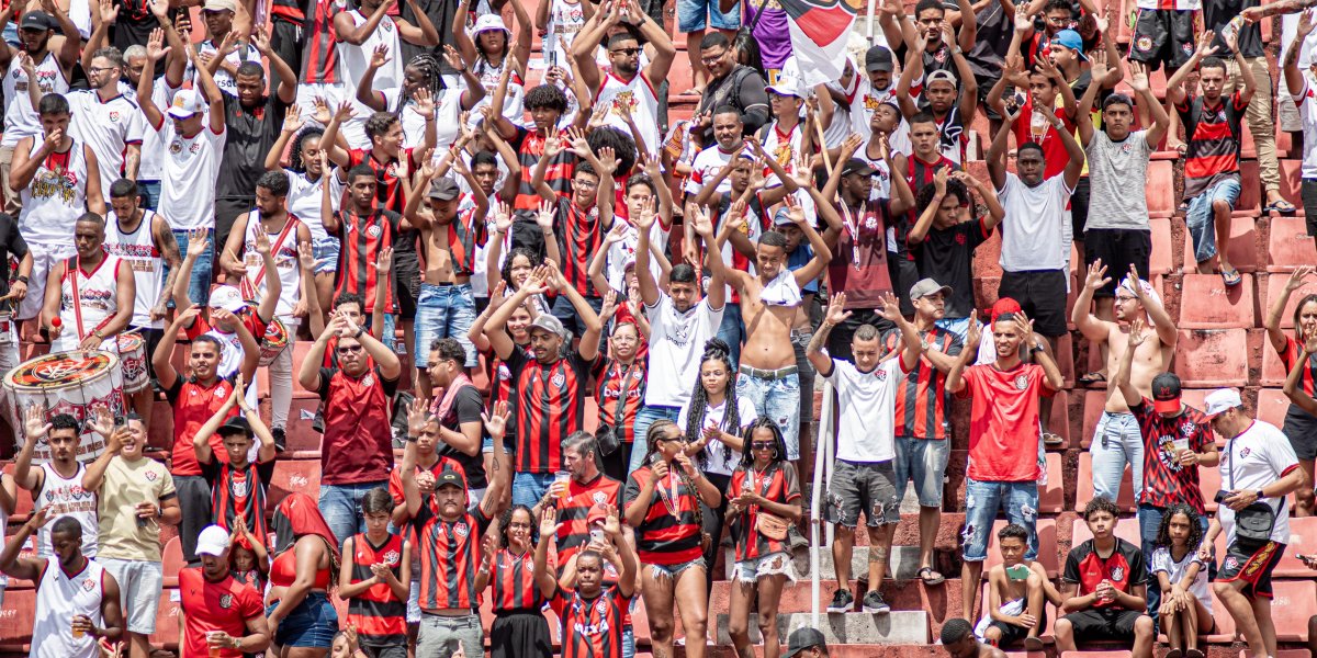 Treino aberto feito pela torcida do Vitória no ano passado, em 2024