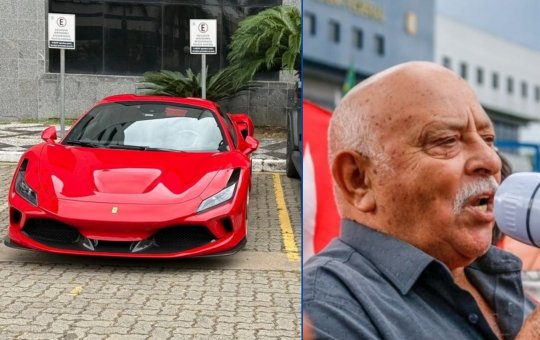 Operação da Polícia Federal contra sindicato ligado ao irmão de Lula apreende Ferrari de R$ 4 milhões