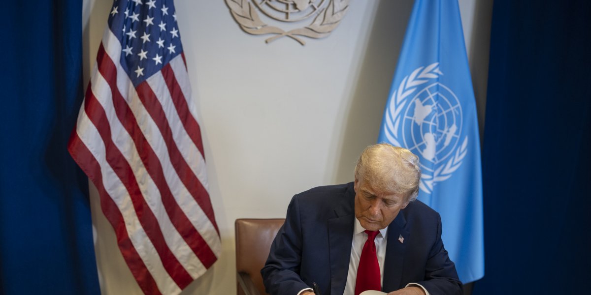 Donald Trump, presidente dos Estados Unidos
