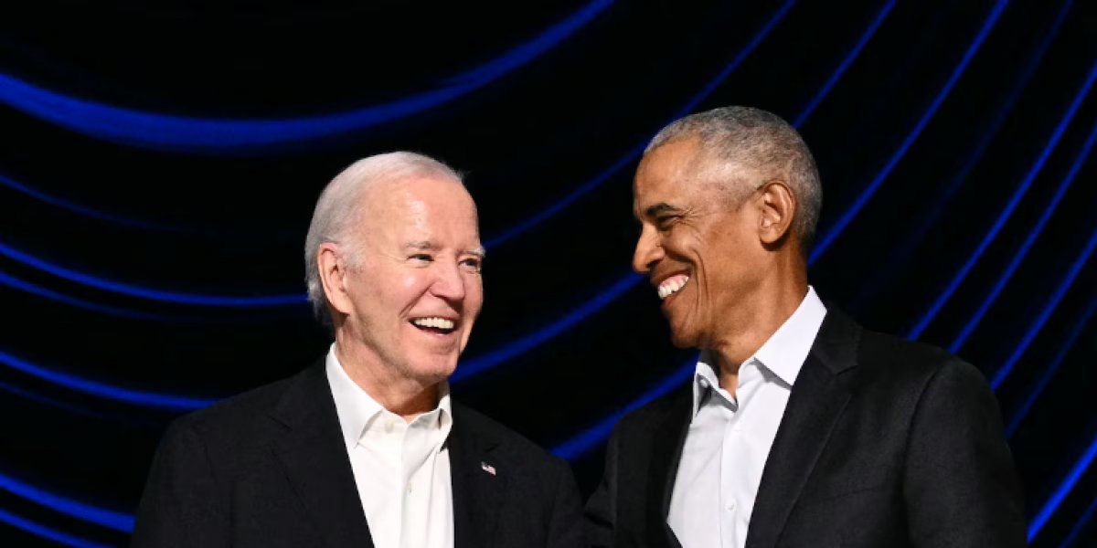 Joe Biden e Barack Obama, ex-presidentes dos Estados Unidos