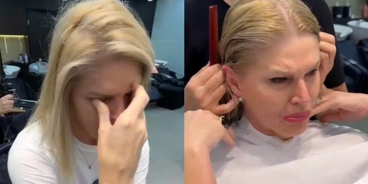 Val Marchiori se emociona ao cortar cabelo no início do tratamento de câncer e compartilha reflexão