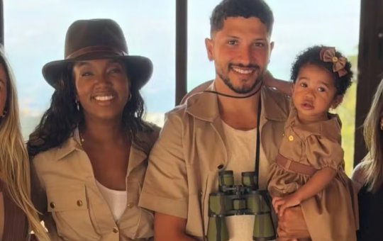 Após término, IZA e Yuri Lima celebram juntos o primeiro ano da filha, Nala