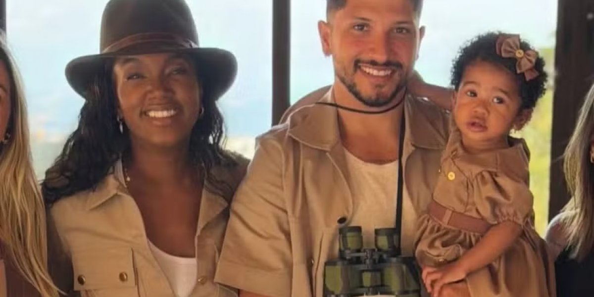 Após término, IZA e Yuri Lima celebram juntos o primeiro ano da filha, Nala