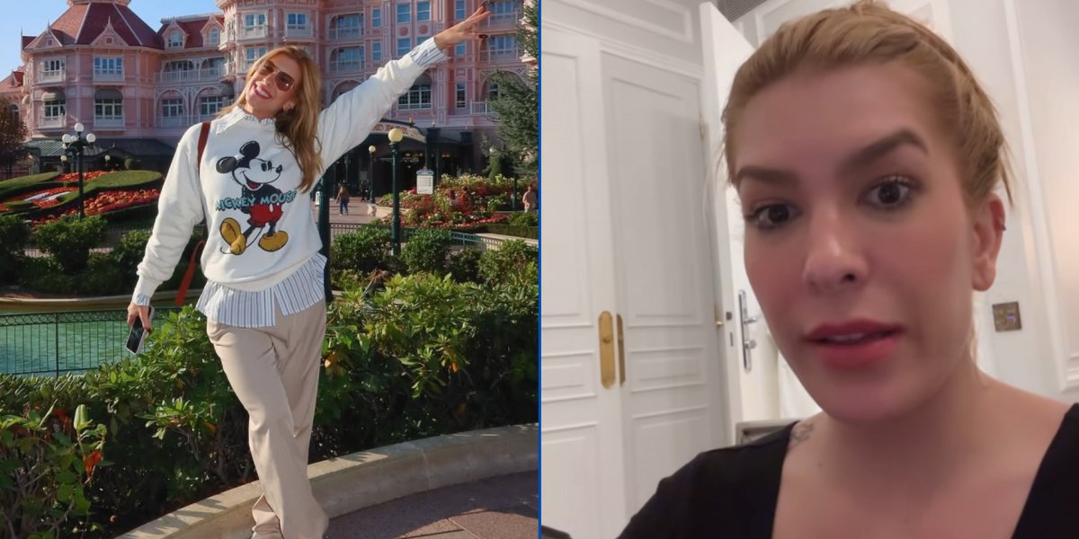 Lore Improta se pronuncia sobre a viagem para a Disney de Paris
