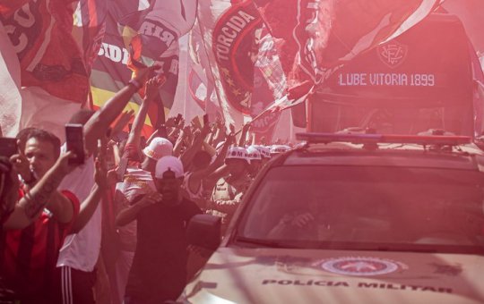 Polícia Militar proíbe 'Corredor Rubro-Negro' antes do Ba-Vi: 'Quem conhece a região sabe'
