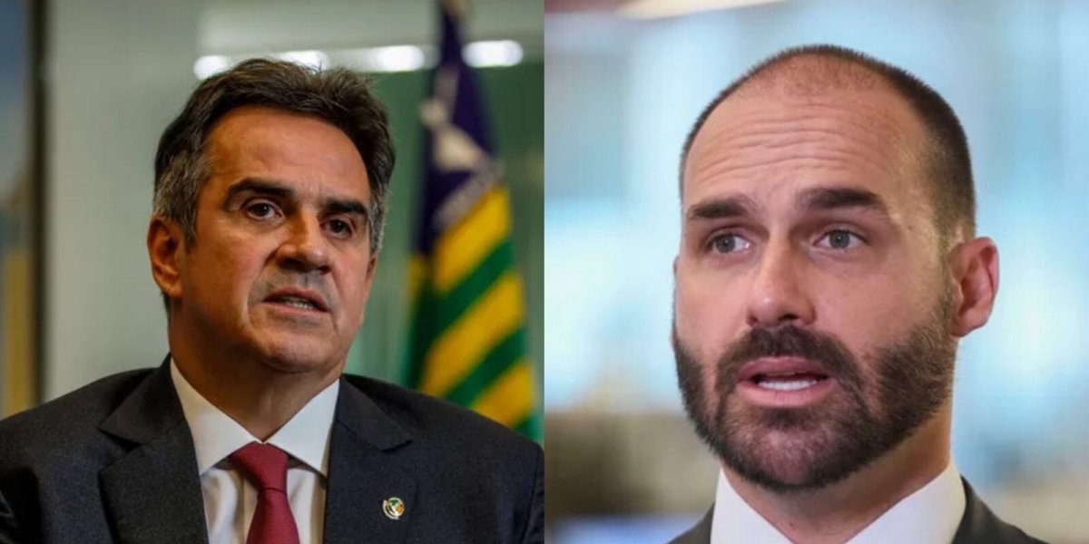 Ciro Nogueira e Eduardo Bolsonaro fazem as pazes após troca de farpas nas redes sociais