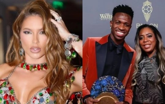 Noitada com a sogra? Virginia Fonseca e mãe de Vinicius Jr. sambam juntas durante ensaio e curtem noite de festa